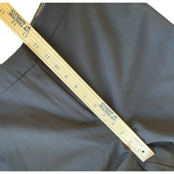 Worthington High Waist Wide Leg Trouser Pants Womens Size 4 Black Career Wear - Picture 8 of 12